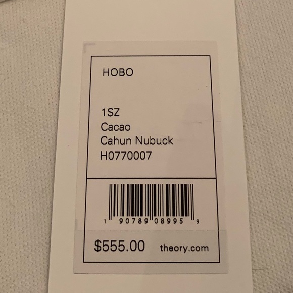 Theory Large Suede Hobo Bag - Picture 7 of 8